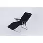 O'Camp Fauteuil de camping relax pliable - O'camp - Multipositions - Dimensions : 62 x 92 x 105 cm