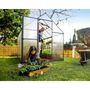 Voir la diapositive 4 : Canopia by PALRAM Serre de jardin polycarbonate Mythos 6x8 m Grey