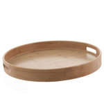 SECRET DE GOURMET Plateau Rond - Diam. 40 cm. - Bambou