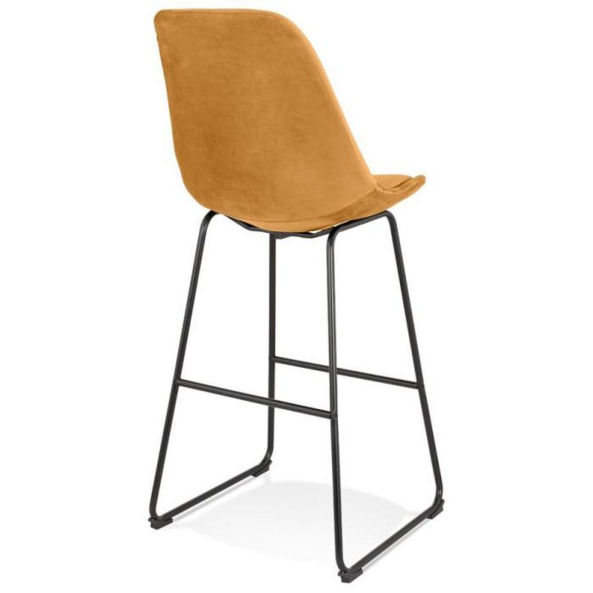 Paris Prix Tabouret de Bar Design  Mayaso  119cm Moutarde