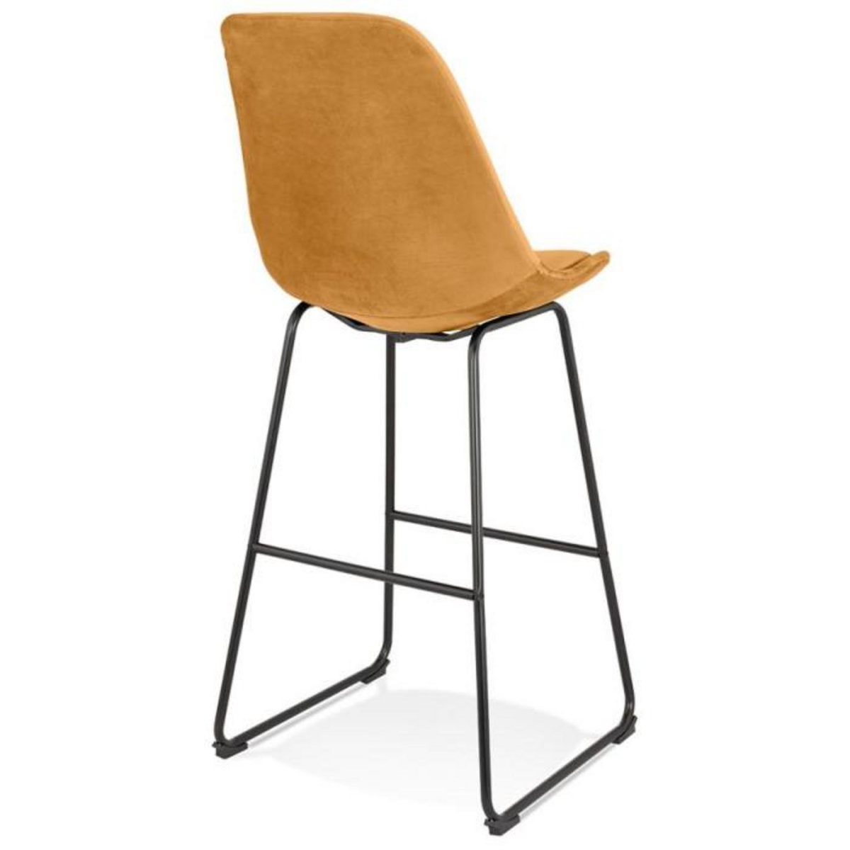 Paris Prix Tabouret de Bar Design  Mayaso  119cm Moutarde