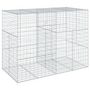 Voir la diapositive 2 : VIDAXL Panier gabion avec couvercle 200x100x150 cm fer galvanise