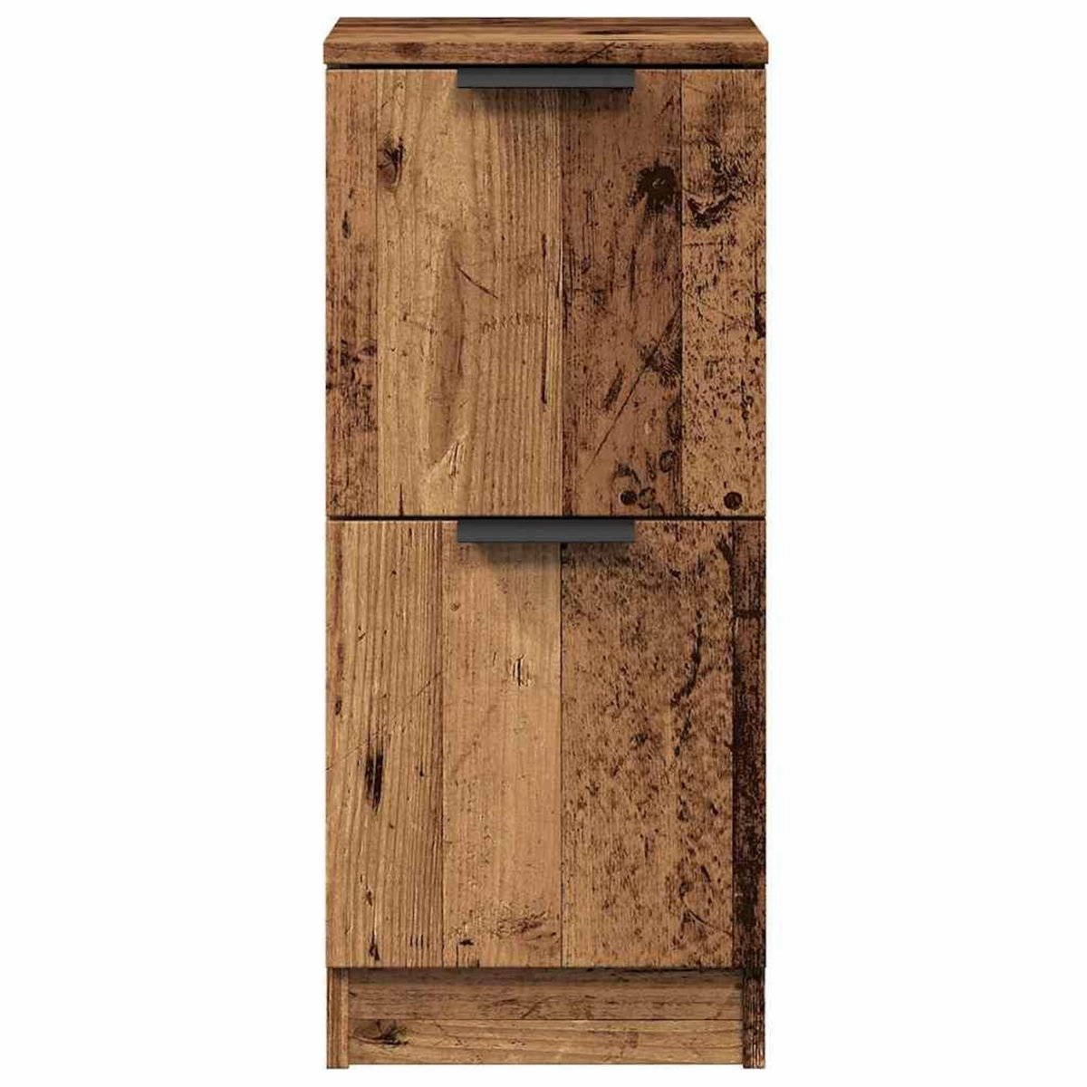 VIDAXL Buffets 2 pcs vieux bois 30x30x70 cm bois d'ingenierie