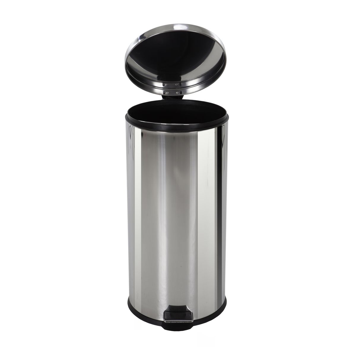 SELEKTA Poubelle à pédale 30L Inox