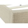 Voir la diapositive 5 : Cadre de lit scandinave en tissu 140x190 OREBRO