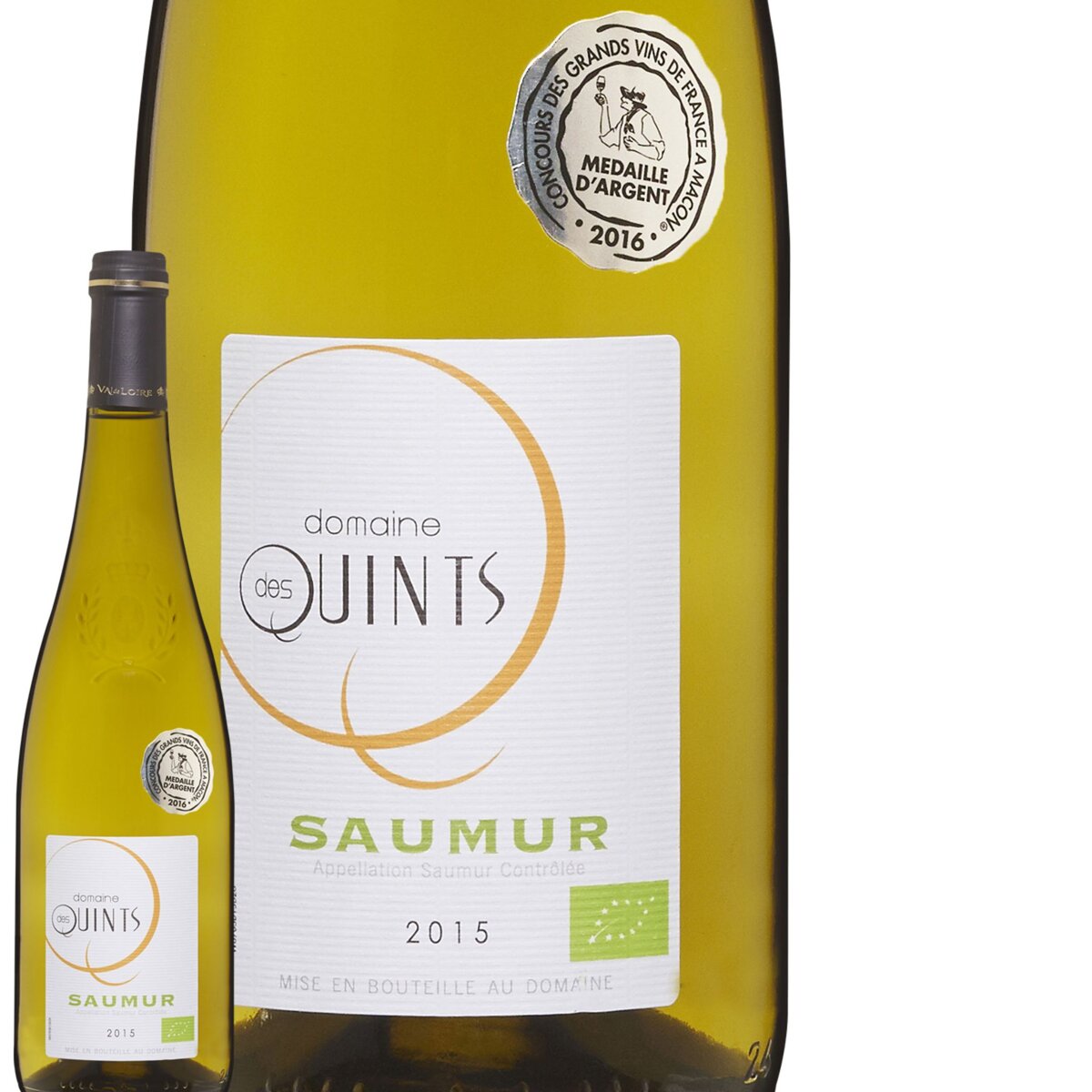 Domaine de Quints Saumur Bio Blanc 2015
