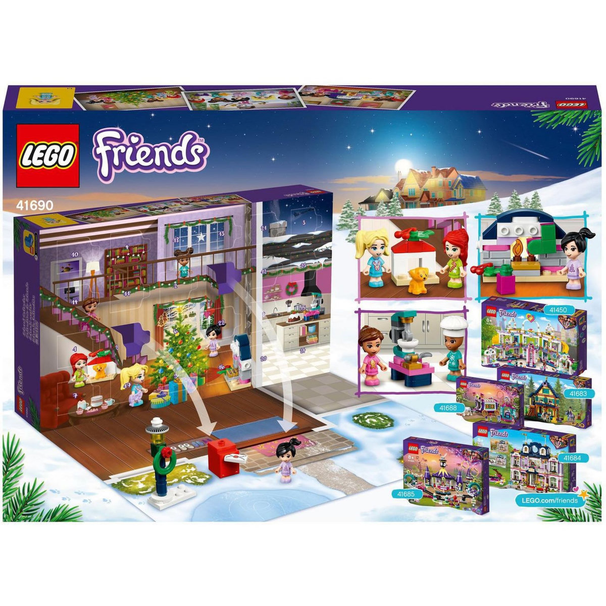 LEGO Friends 41690 Calendrier de l'Avent 