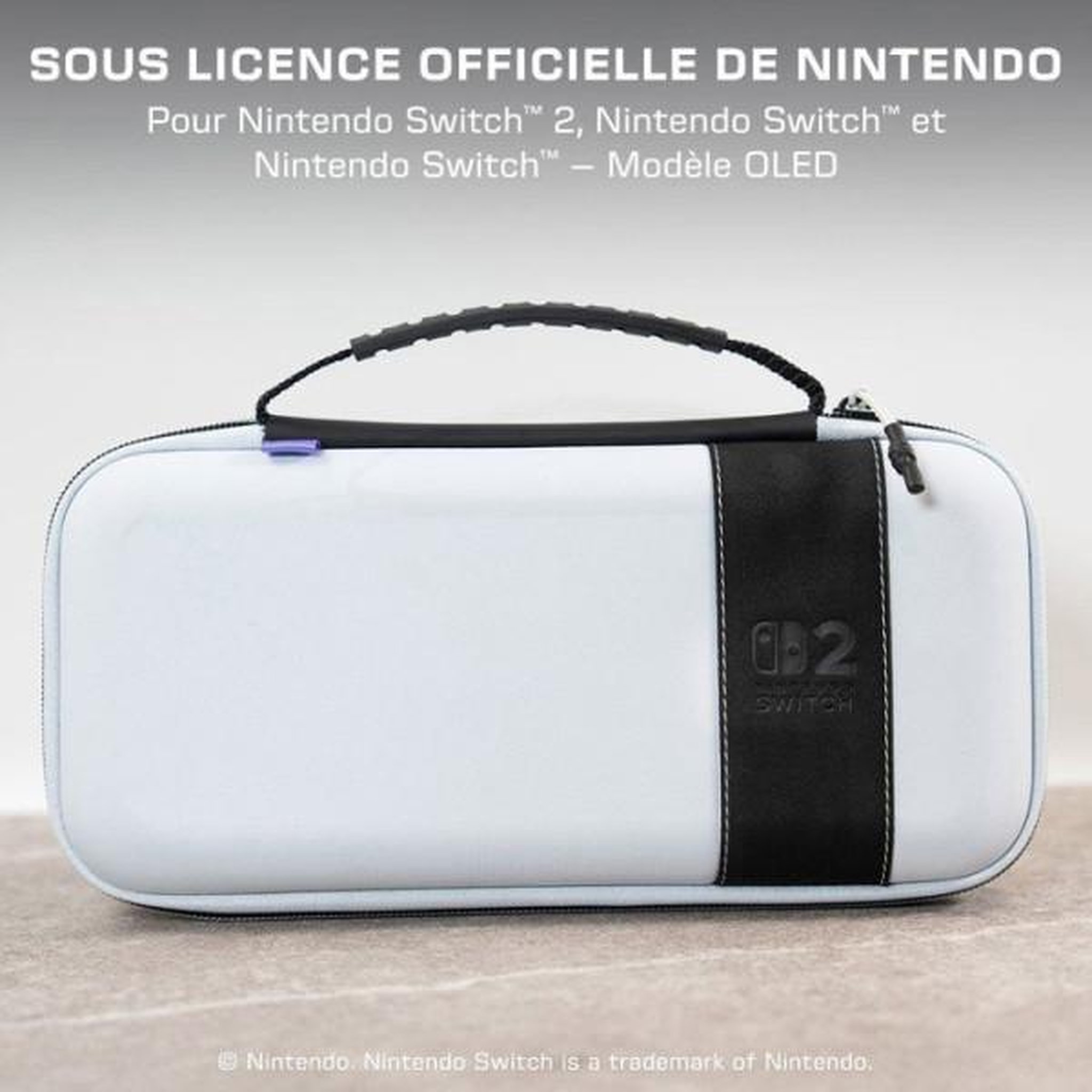 Voir la diapositive 6 : Turtle Beach Etui de voyage -TURTLE BEACH - PlayTrek - Pour Nintendo Switch 2 - Blanc brillant