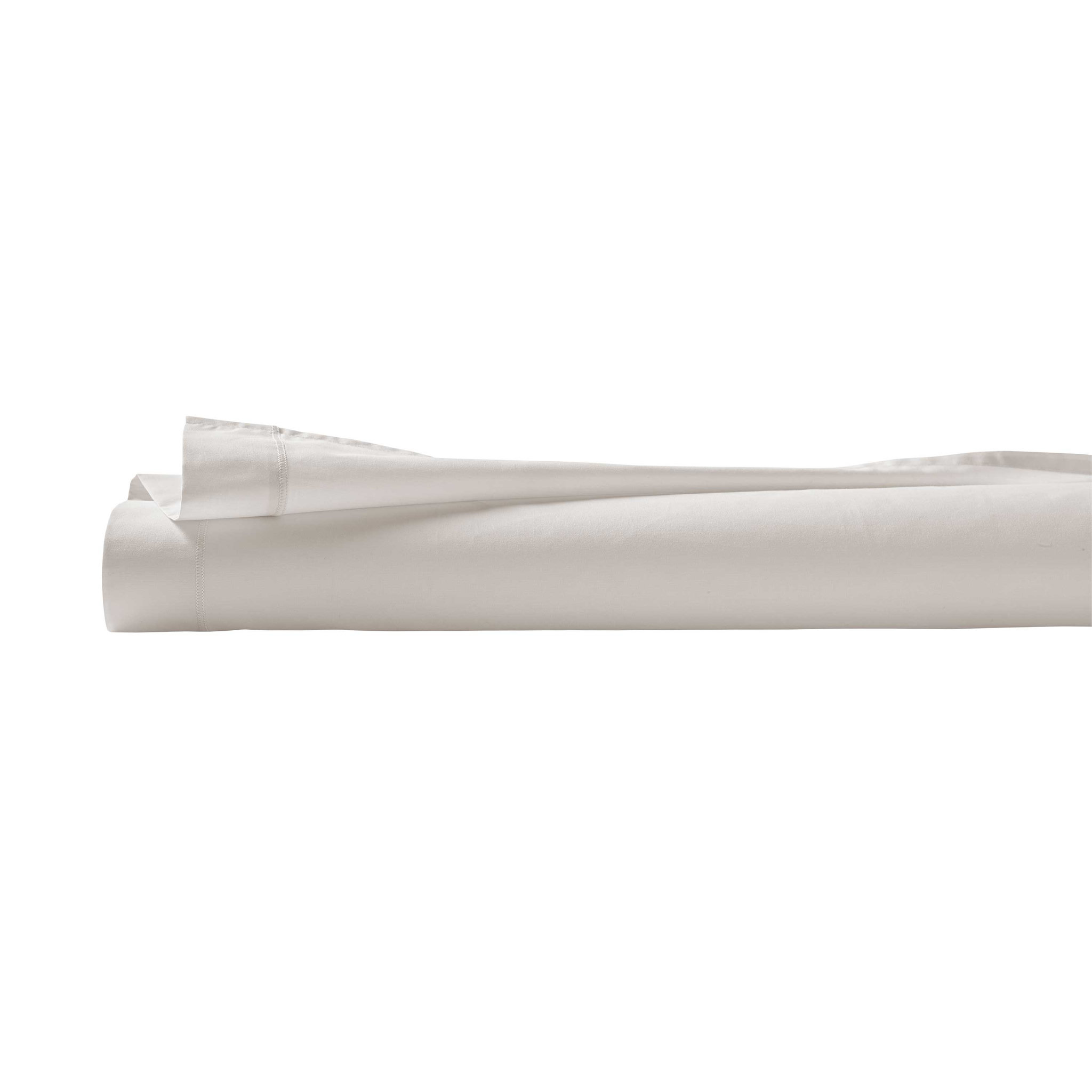 ACTUEL Drap plat uni en coton 57 fils 