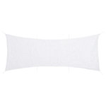 VIDAXL Filet de camouflage avec sac de rangement 623x203 cm blanc
