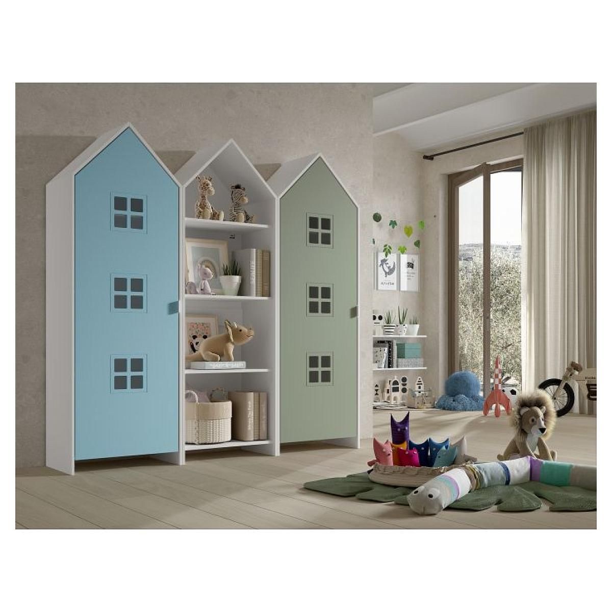 Vipack Combinaison D'armoires 3 Pièces Casami Bruges vert Multicolore