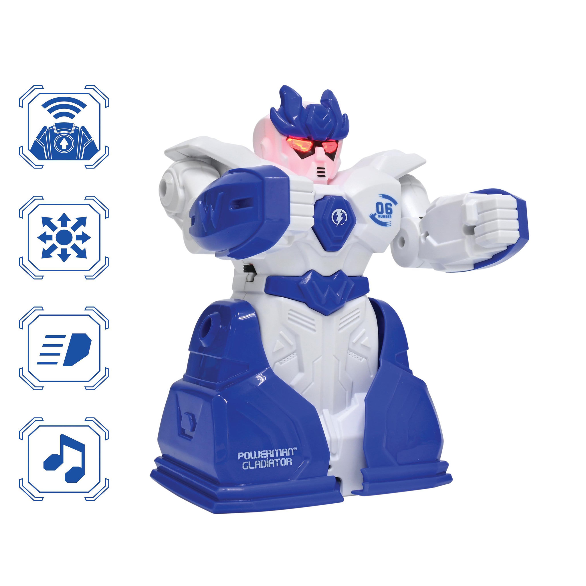 Voir la diapositive 2 : Lexibook POWERMAN GLADIATOR Robots combattants avec télécommande