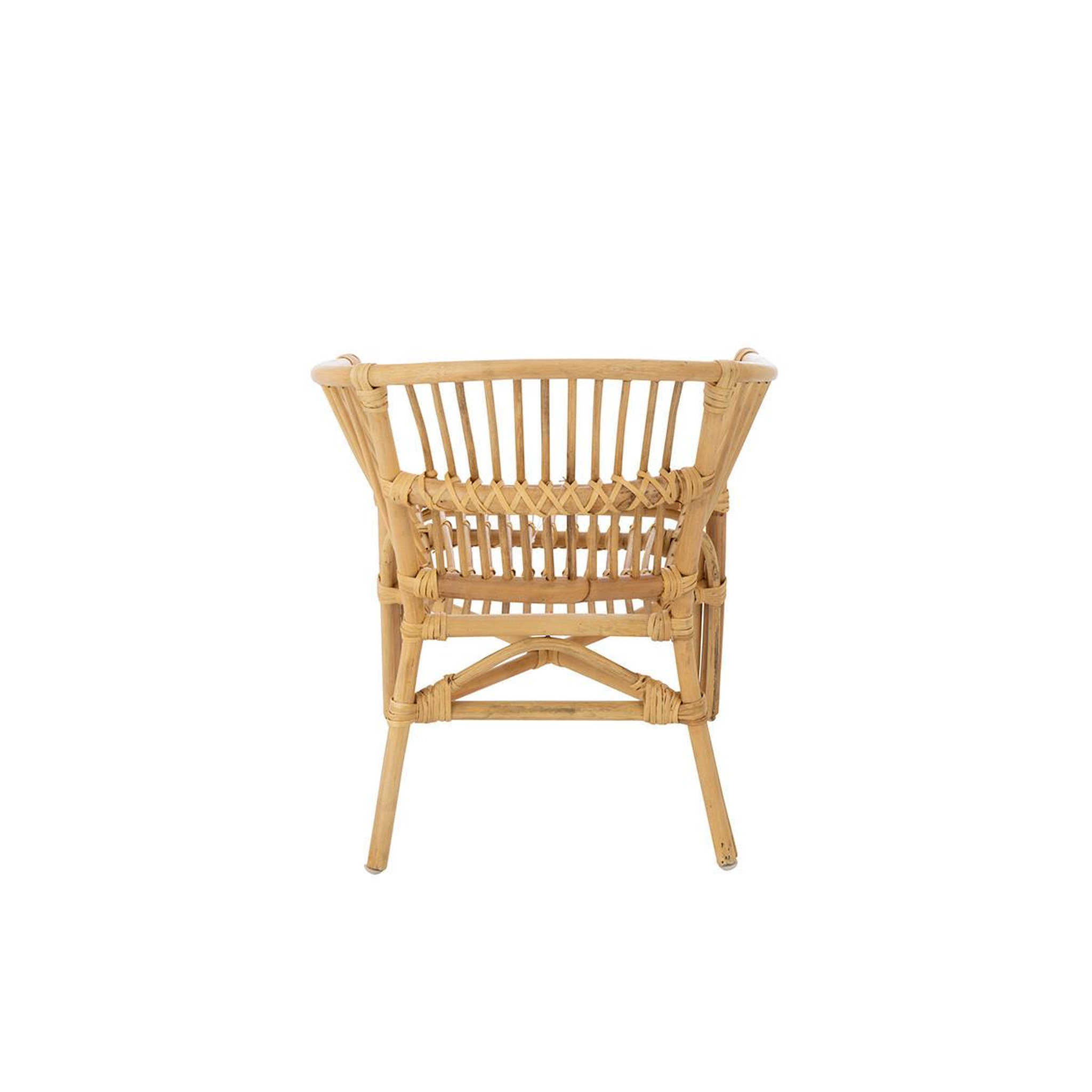 Voir la diapositive 4 : J-LINE Chaise enfant en rotin  filou  52cm naturel