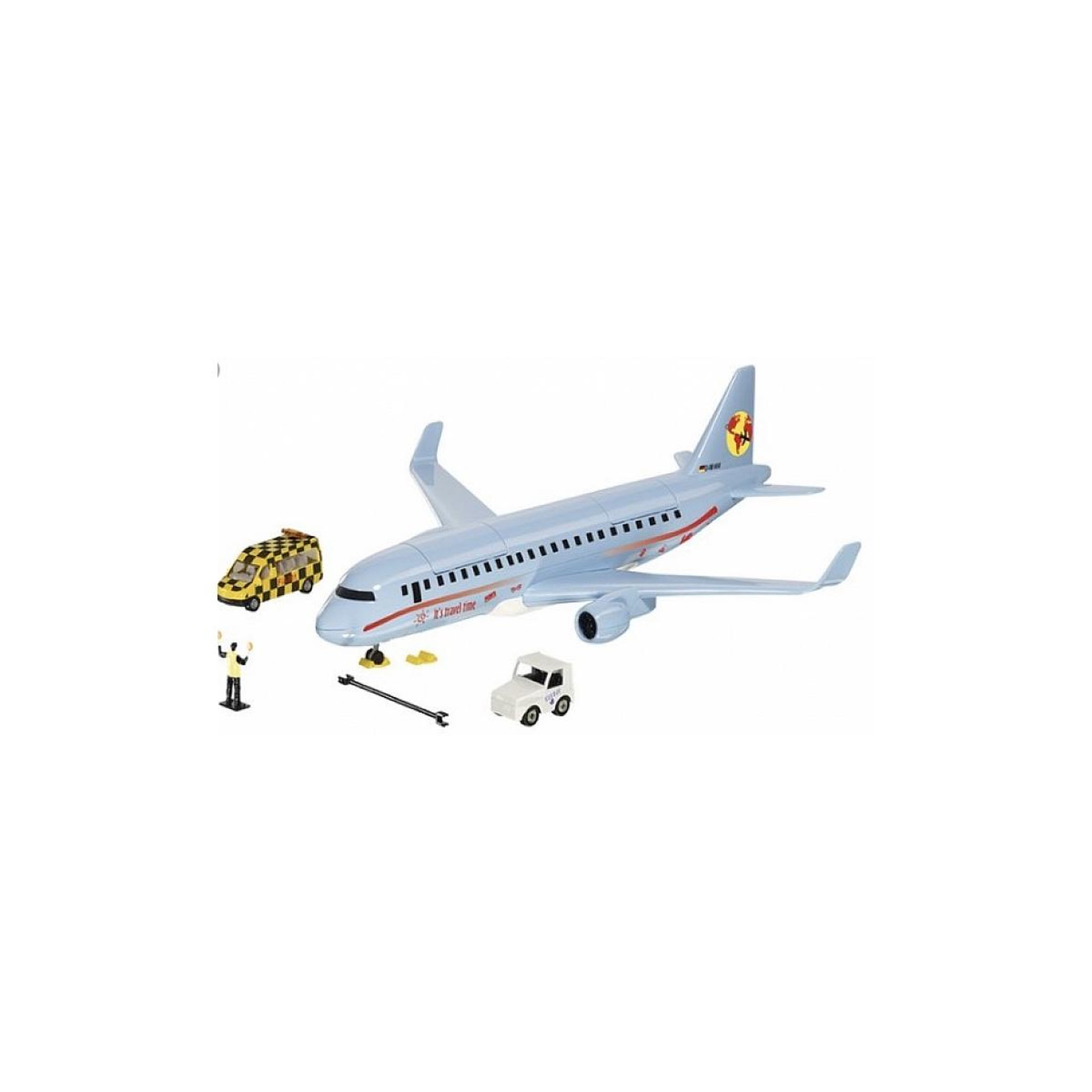 Voir la diapositive 2 : Siku 5402 Avion de ligne avec accessoires