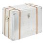 Voir la diapositive 6 : ATMOSPHERA Lot de 3 Malles de Rangement  Sky  54cm Argent