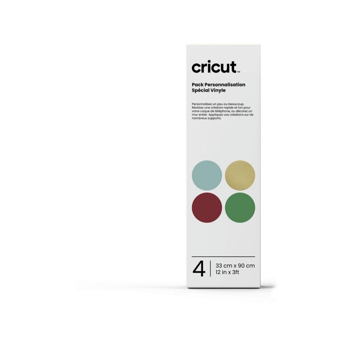 CRICUT Accessoire Pack Vinyl Custom toutes surfaces