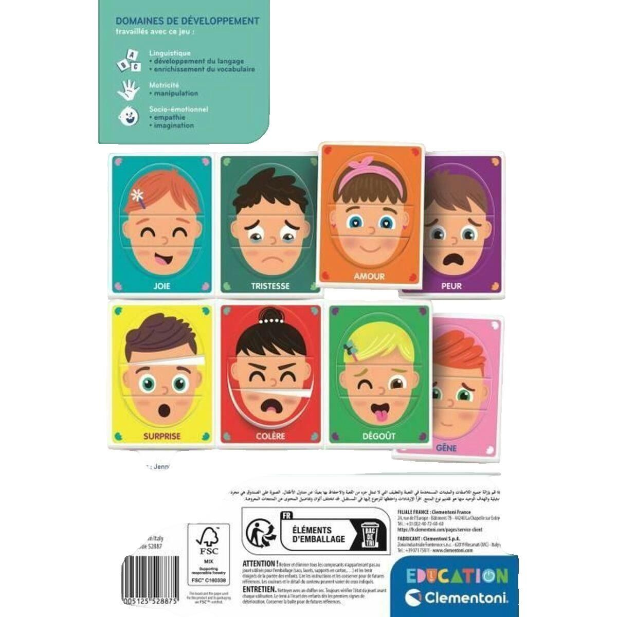 CLEMENTONI Puzzle Clementoni Les émotions