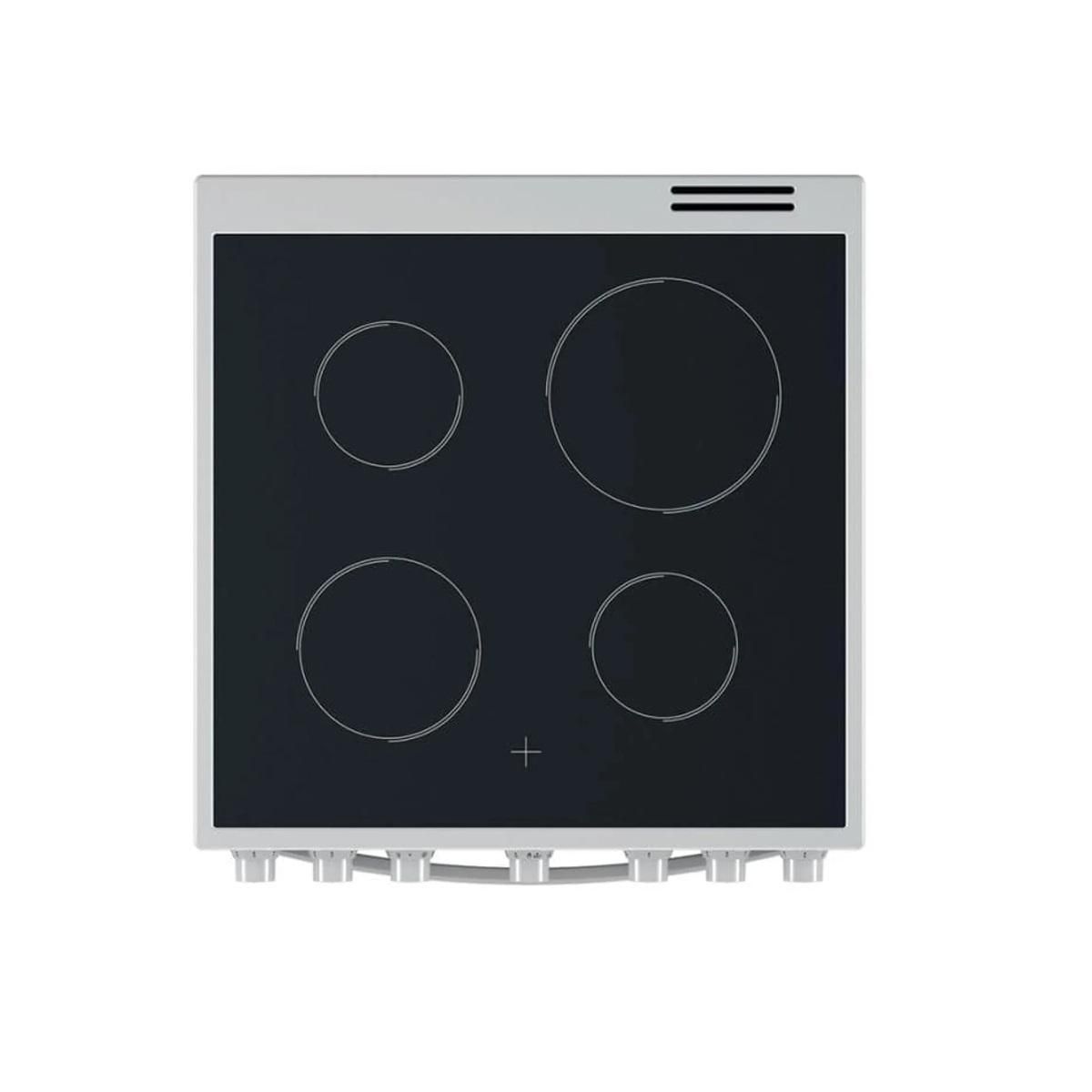 Indesit Cuisinière vitrocéramique a 69l 4 feux blanc - IS67V5PCWE