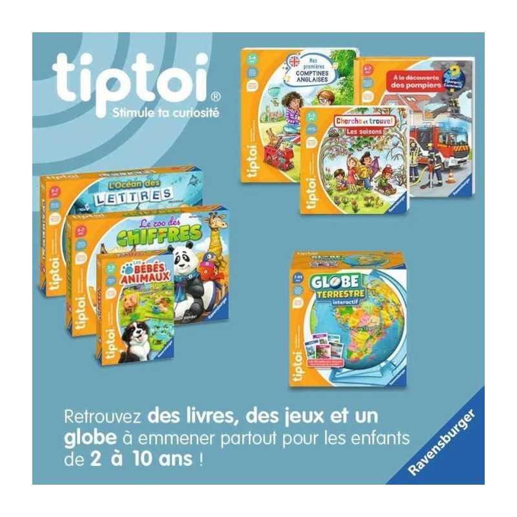 Voir la diapositive 4 : TIPTOI L'ENCYCLOPEDIE DES PETITS CURIEUX, Gernhauser