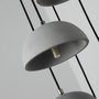 Voir la diapositive 5 : Paris Prix Suspension Design Béton  Toma  128cm Gris