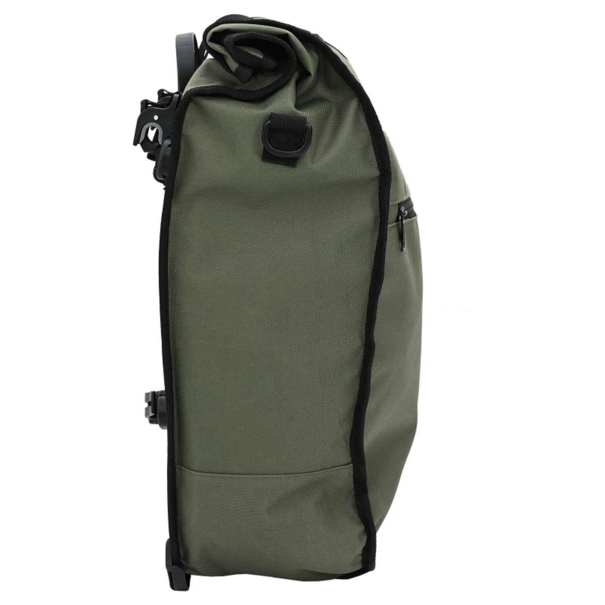 VIDAXL Sac à vélo pour porte bagages 20 L Vert Olive 34x16x59 cm