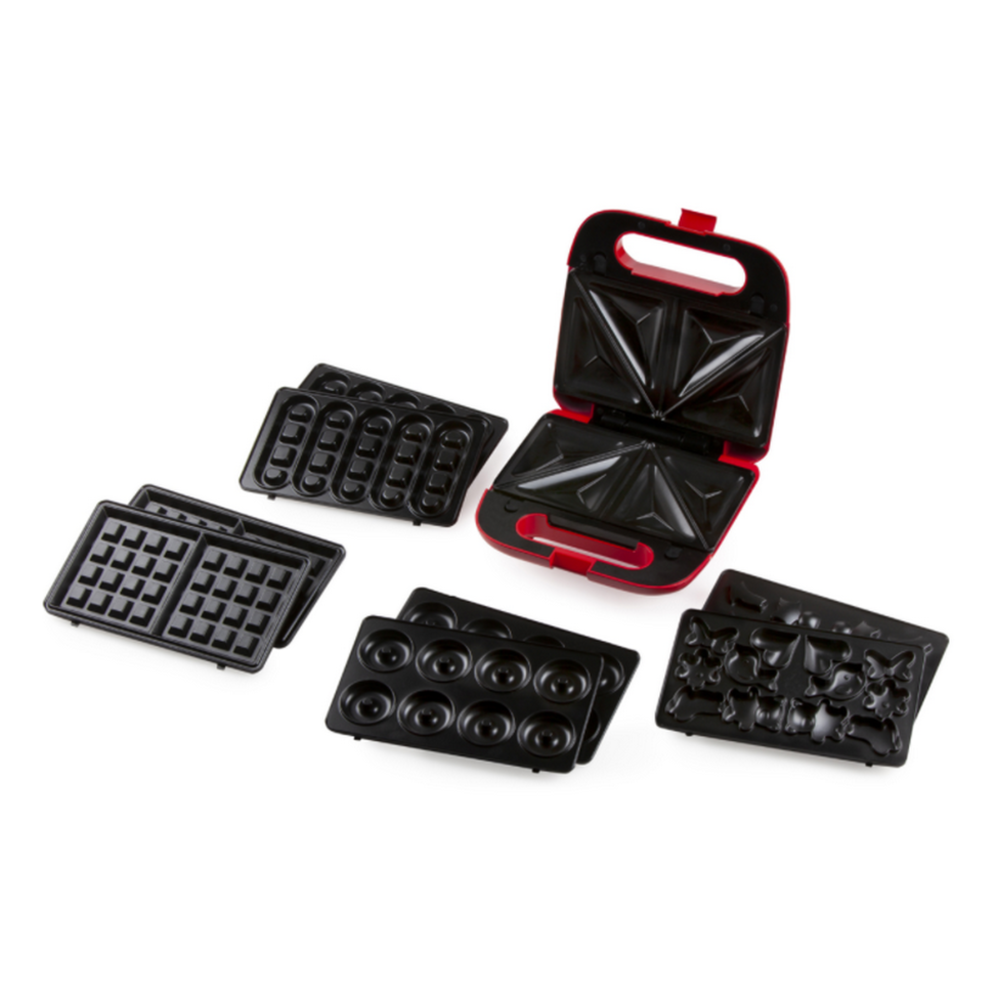 Voir la diapositive 2 : Domo Croque-gaufre 750w - DO9242W