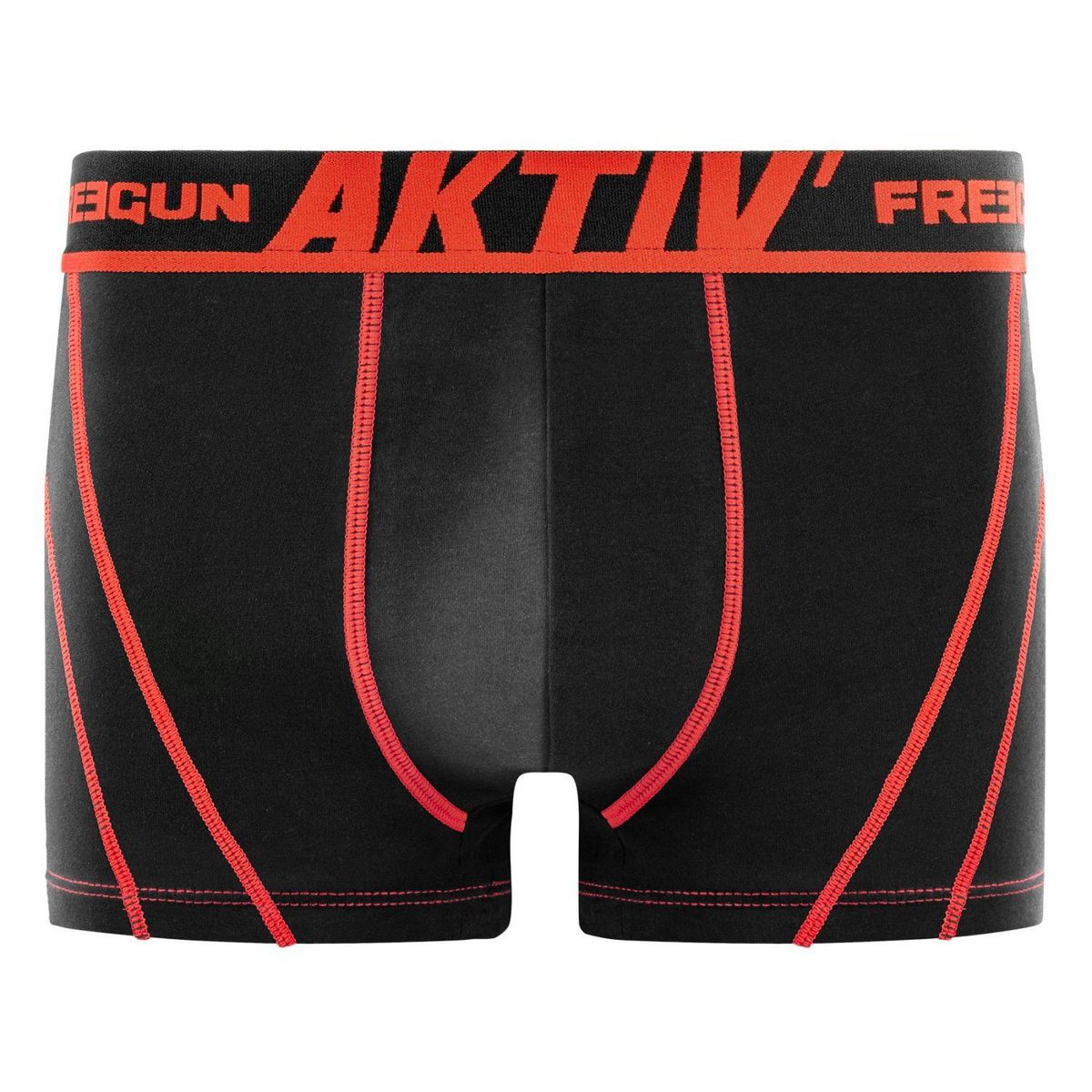 FREEGUN Lot de 4 boxers en coton homme Aktiv
