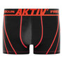 Voir la diapositive 3 : FREEGUN Lot de 4 boxers en coton homme Aktiv