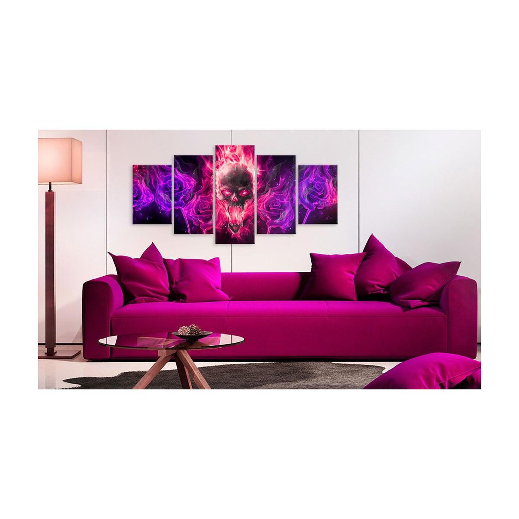 Voir la diapositive 2 : Paris Prix Tableau imprimé  berry flames