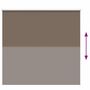 Voir la diapositive 5 : VIDAXL Store enrouleur occultant cafe 145x150cm largeur du tissu