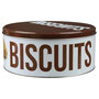 Voir la diapositive 2 :  Boîte à Biscuits  Relief  Marron