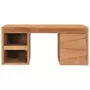 VIDAXL Table basse 90x50x40 cm bois de teck massif