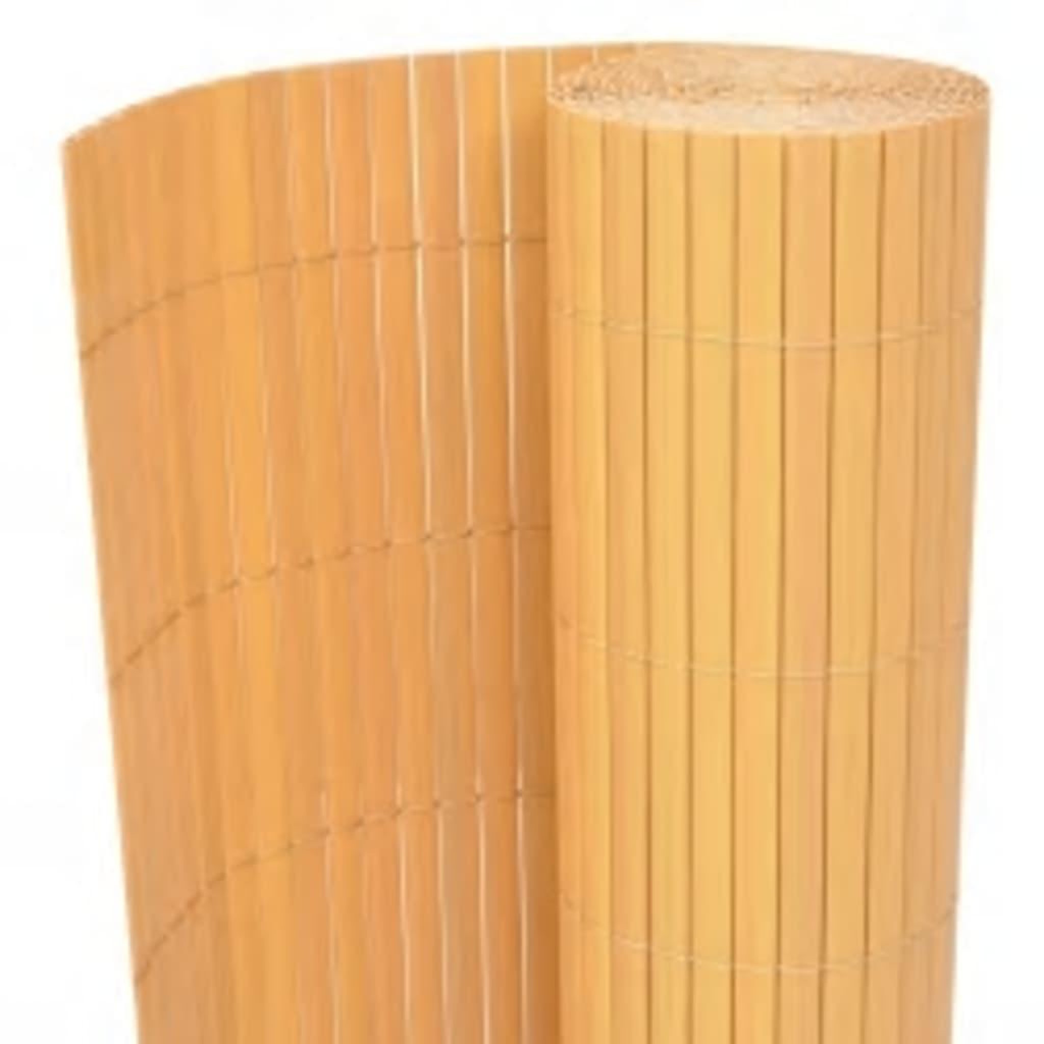 Voir la diapositive 2 : VIDAXL Cloture de jardin double face 110x300 cm Jaune