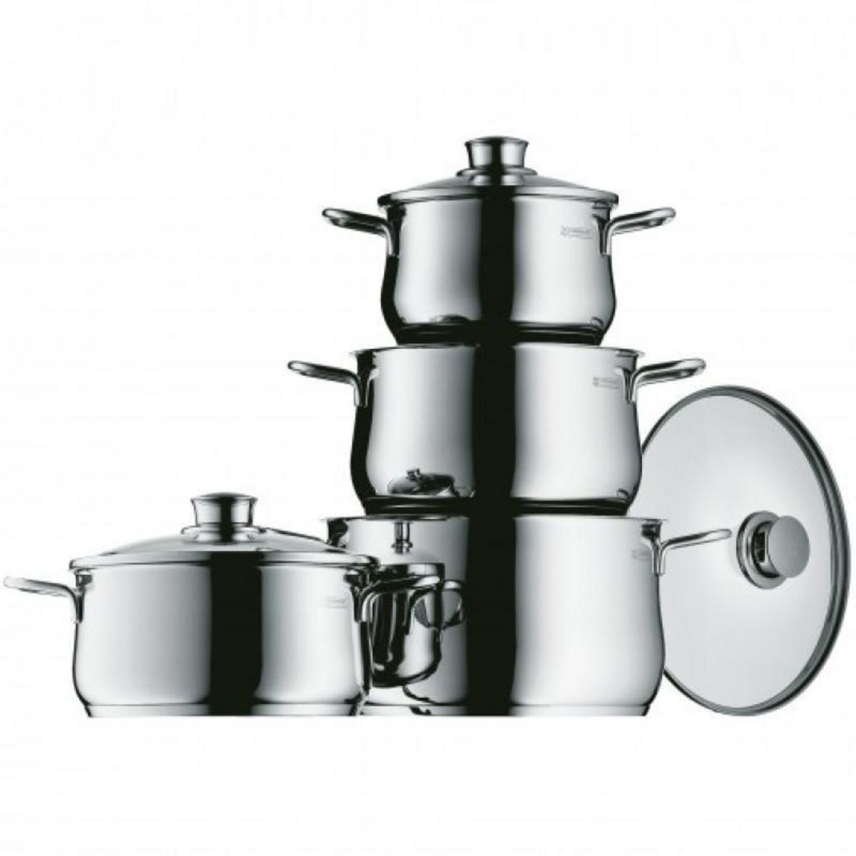WMF WMF Cooking Pot Diadem Plus Set 4pcs (07 3004 6040) WMF3004 WMF 3004