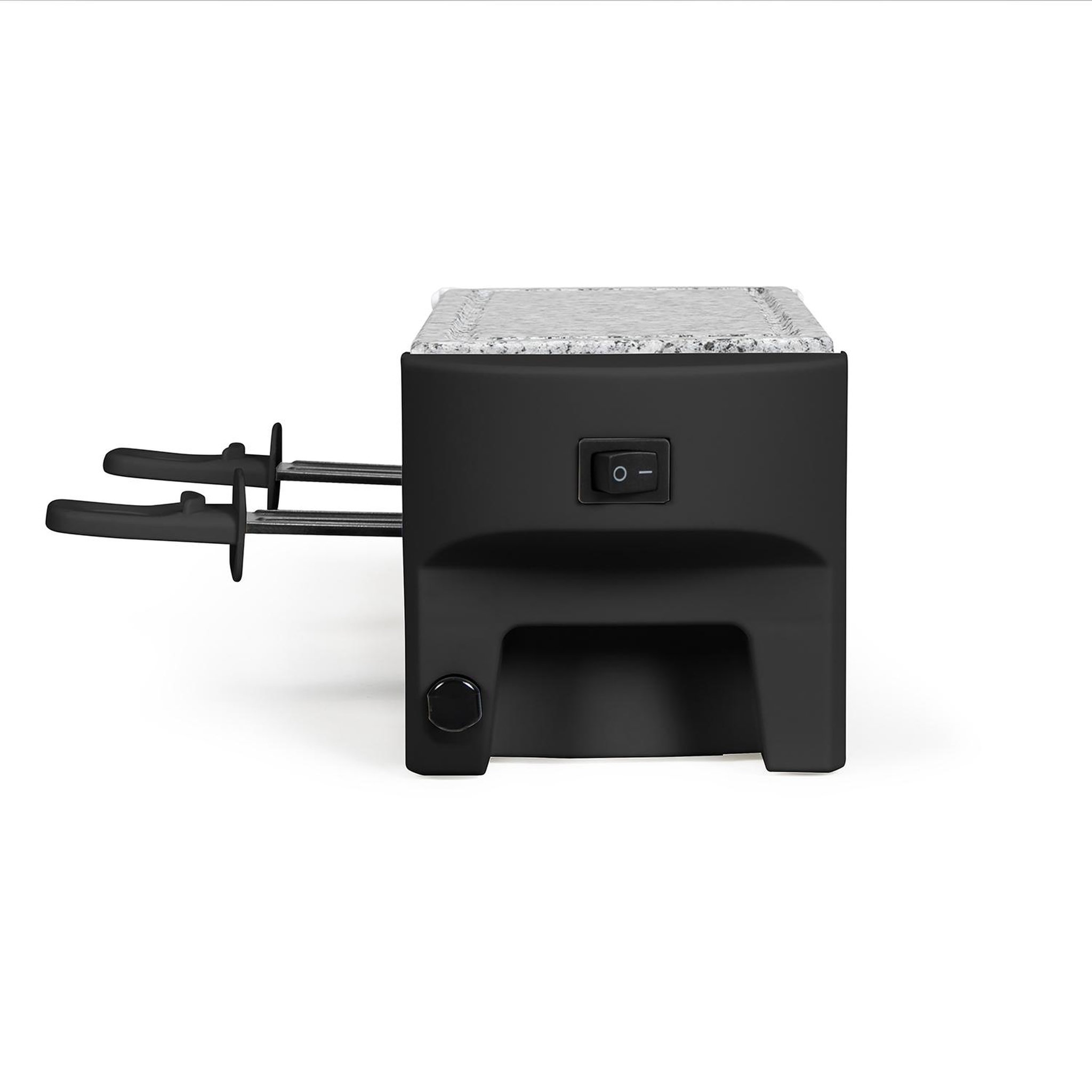 Voir la diapositive 3 : LIVOO Appareil à raclette 2 personnes 320w noir - doc369n