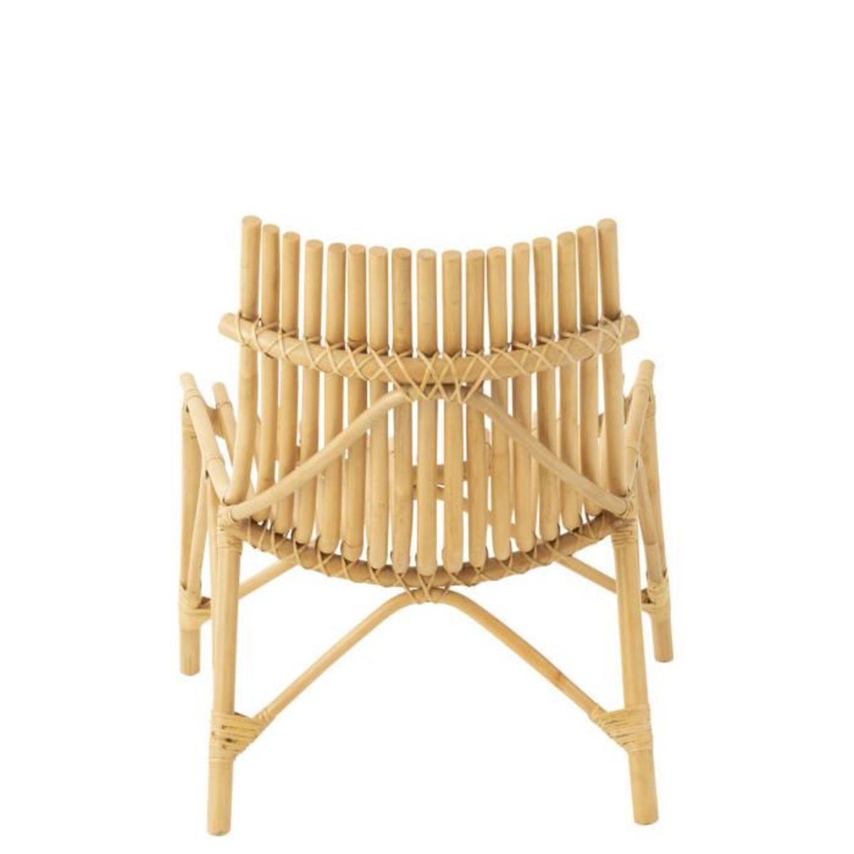 Paris Prix Fauteuil Design en Rotin  Margery  84cm Naturel