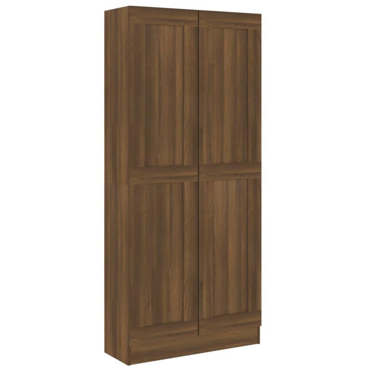 VIDAXL Armoire a livres Chene marron 82,5x30,5x185,5cm Bois ingenierie