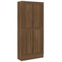 Voir la diapositive 2 : VIDAXL Armoire a livres Chene marron 82,5x30,5x185,5cm Bois ingenierie