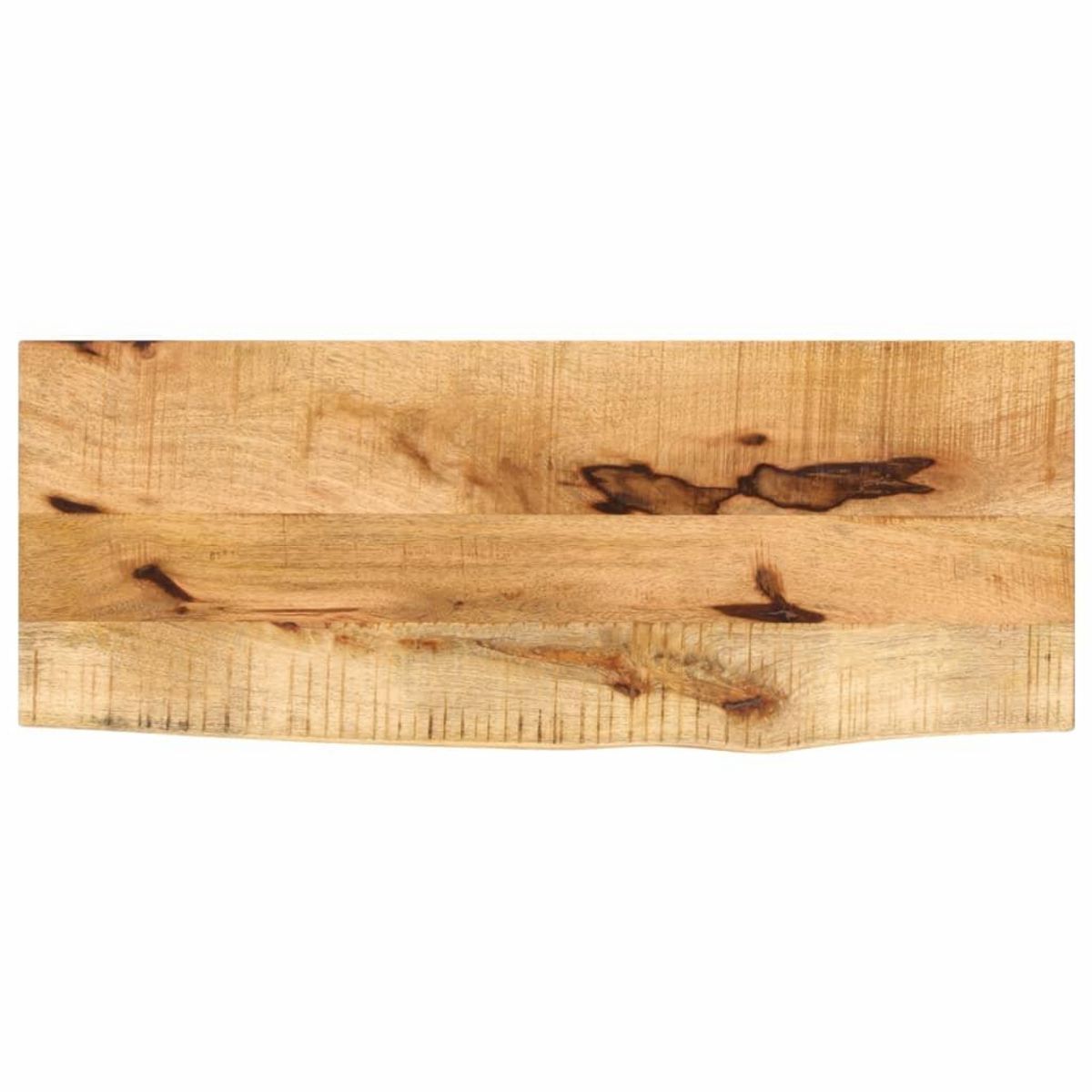 VIDAXL Dessus de table 90x30x2,5 cm bord vif bois massif manguier brut