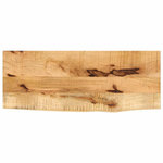 VIDAXL Dessus de table 90x30x2,5 cm bord vif bois massif manguier brut