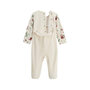 Voir la diapositive 3 : Petit Béguin Pyjama bébé en velours Gustin