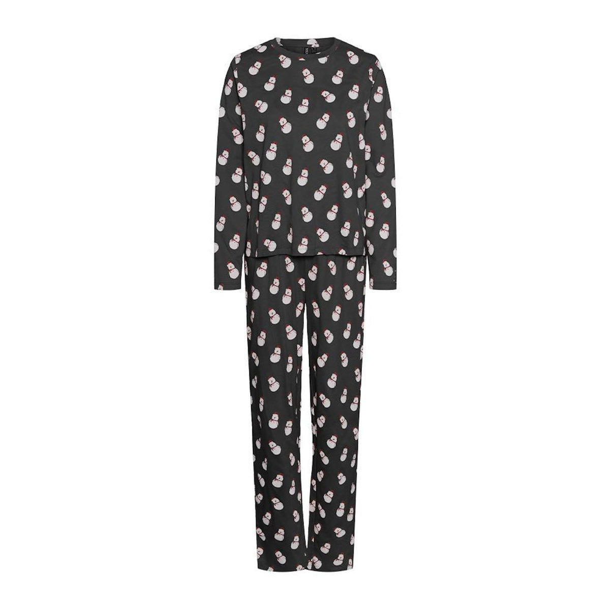 Pieces Pyjama Noir Femme Pieces Naya Xmas