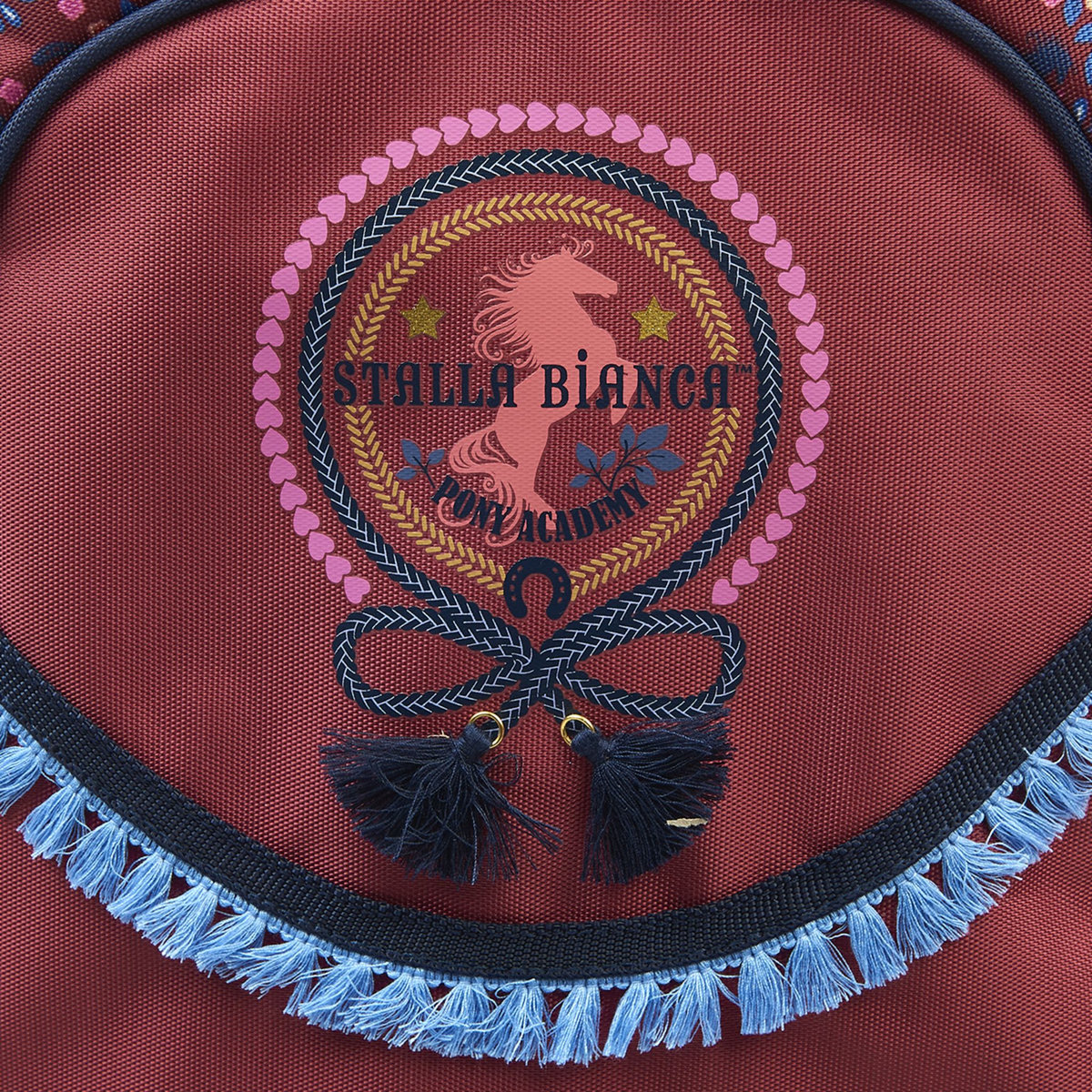 Stalla Bianca Sac à dos à roulettes rouge cheval