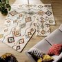 Voir la diapositive 4 : Paris Prix Tapis Déco Shaggy  Vasco  160x230cm Multicolore