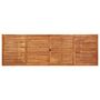 Voir la diapositive 4 : VIDAXL Table a dîner de jardin 280x90x75 cm Bois d'acacia massif