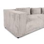 Voir la diapositive 5 : LISA DESIGN Stella - canapé d'angle droit - 4 places - en fausse fourrure