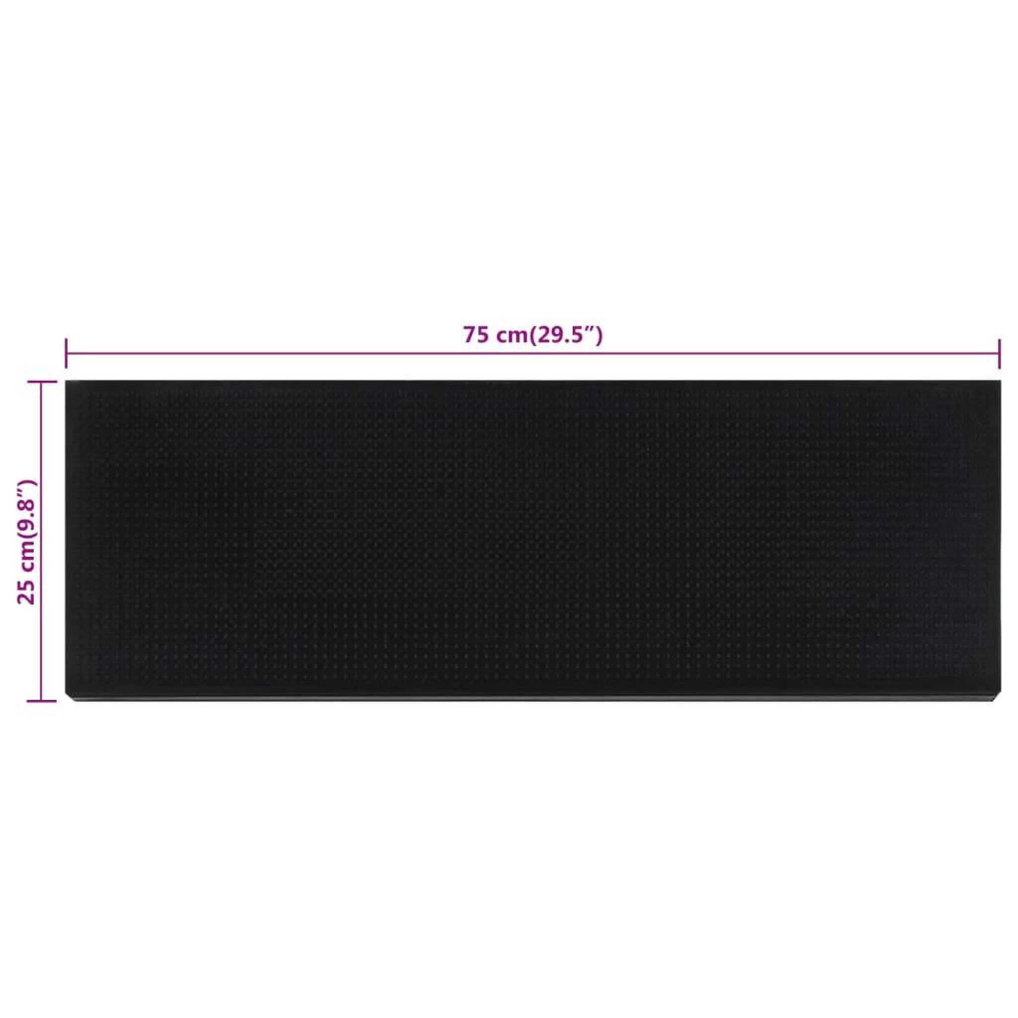 Voir la diapositive 6 : VIDAXL Marches d'escalier 10 pcs 25x75 cm caoutchouc