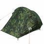 Voir la diapositive 5 : VIDAXL Tente de camping tunnel 2 personnes camouflage impermeable