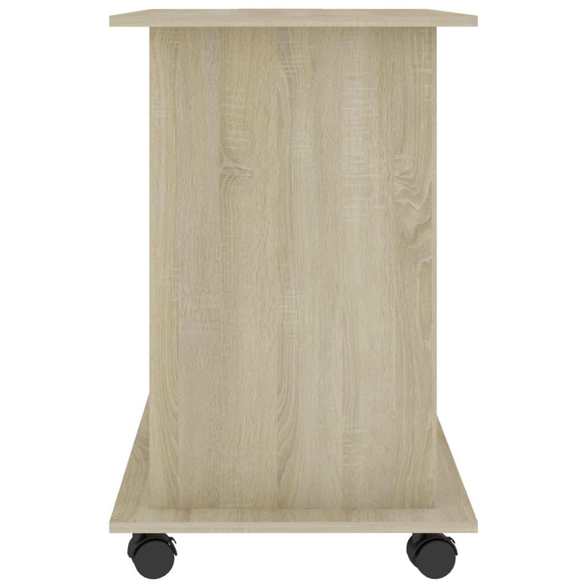 Voir la diapositive 5 : VIDAXL Bureau d'ordinateur Chene sonoma 80x50x75 cm Bois d'ingenierie