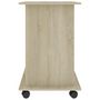 Voir la diapositive 5 : VIDAXL Bureau d'ordinateur Chene sonoma 80x50x75 cm Bois d'ingenierie